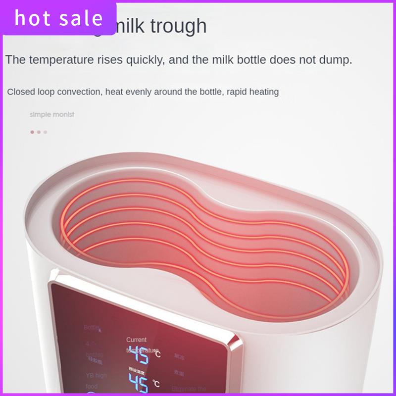 Baby Food Warmer - LICG-chauffeur de biberon 2-en-1 chauffe-lait pour
