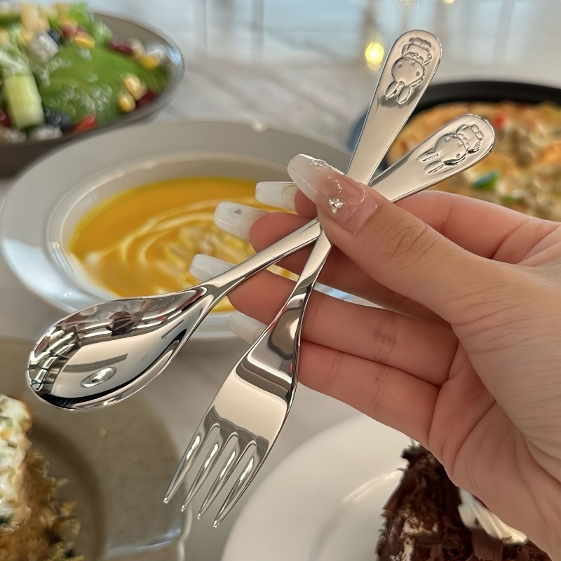 Baby Food In Japan - Nouvelle cuillère et fourchette Miffy en