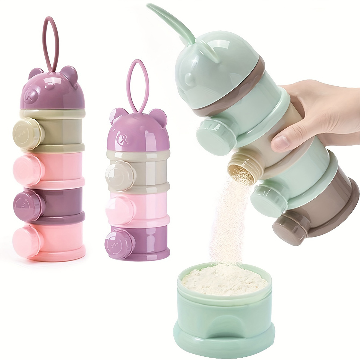 Baby Food Organizer - Récipient de lait en poudre pour
