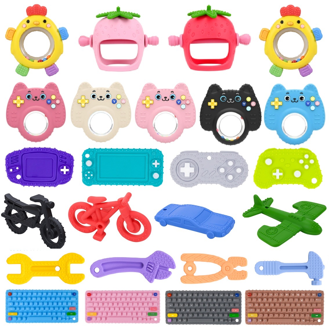 Baby Food For 6 Months - Jouets de dentition pour bébé, jouet