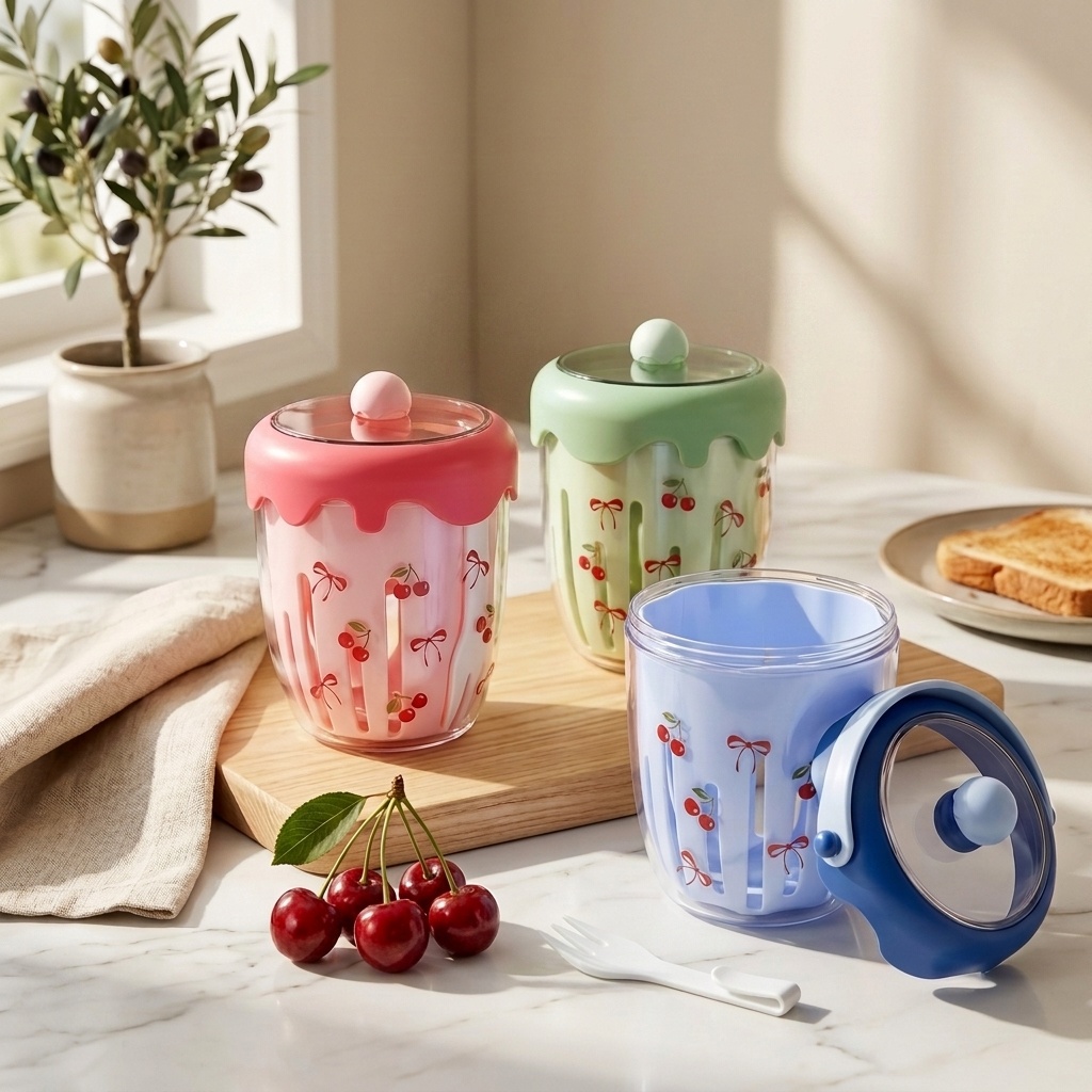 Baby Food Yogurt - Boîte à salade portable en plastique