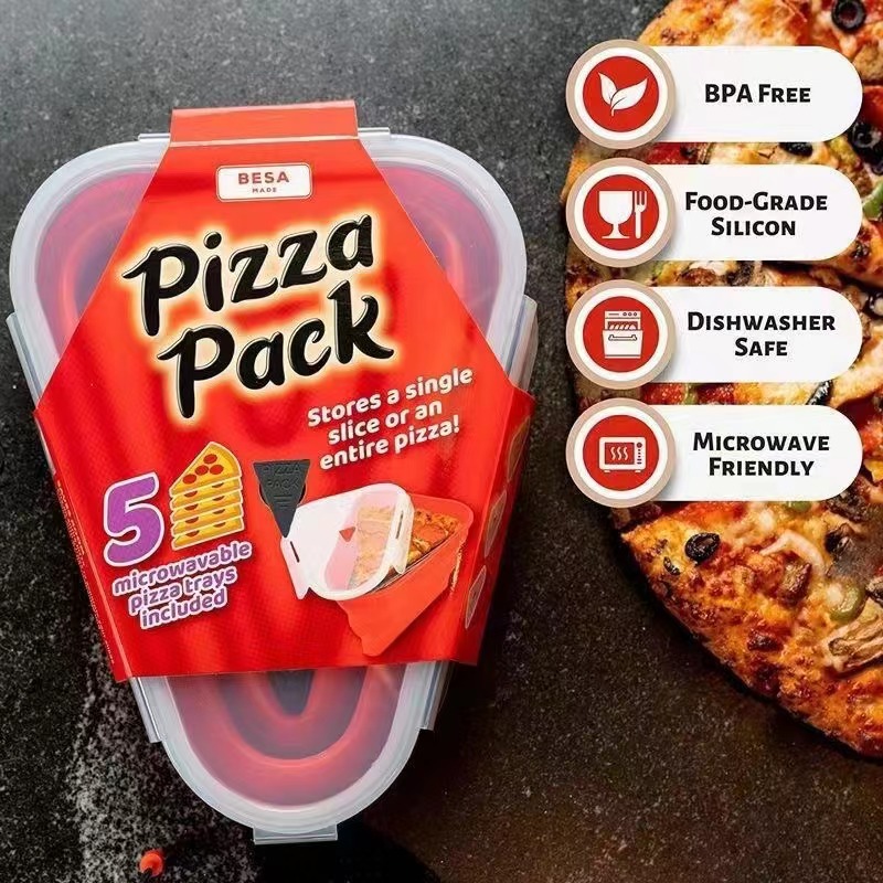Baby Food Intake - Boîte à Pizza pliante en Silicone