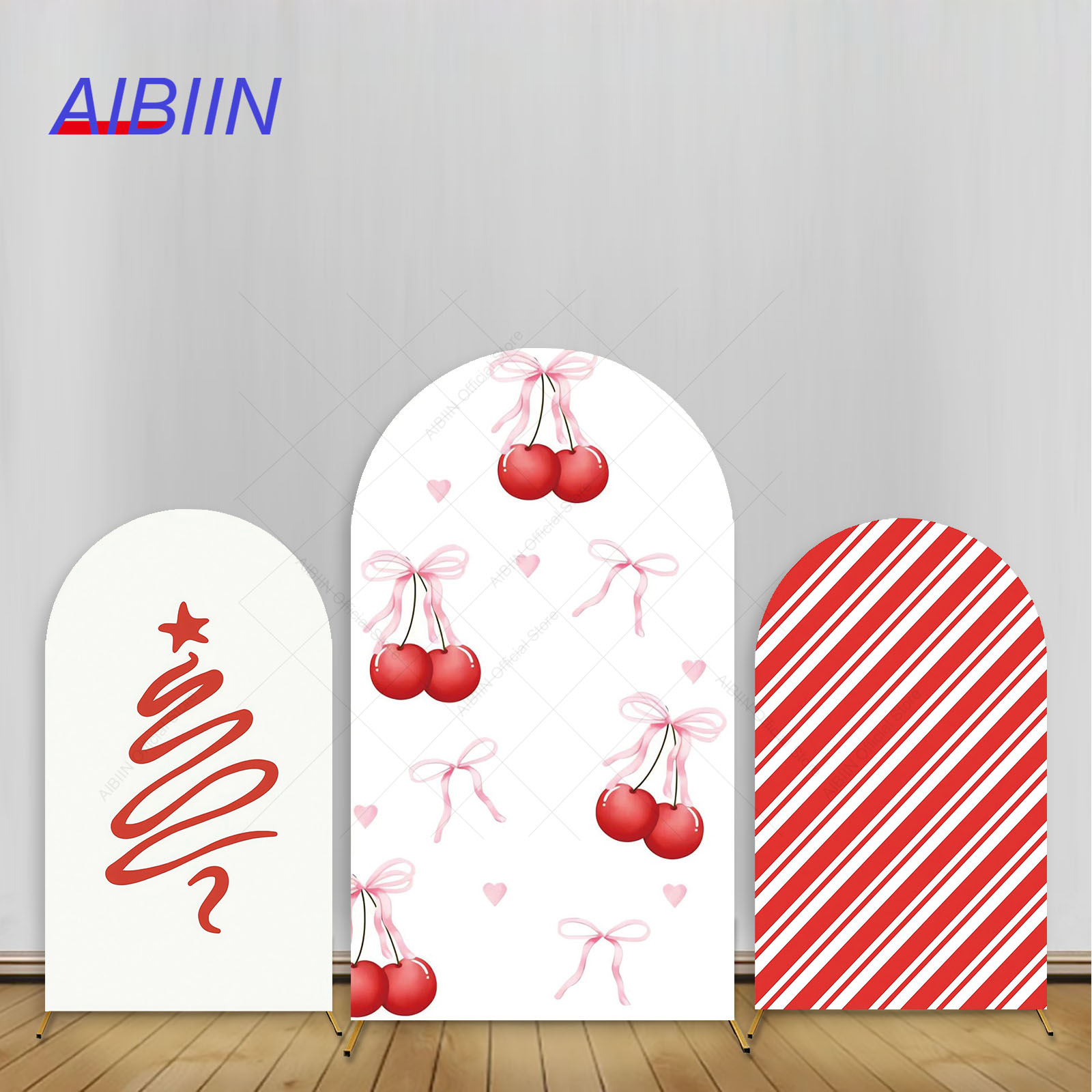 Baby Xmas Food - Toile de fond d'arc de joyeux