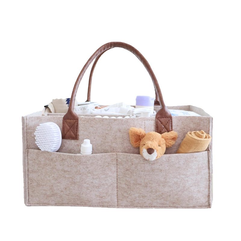 Baby Food Organizer - Panier de rangement en feutre pour