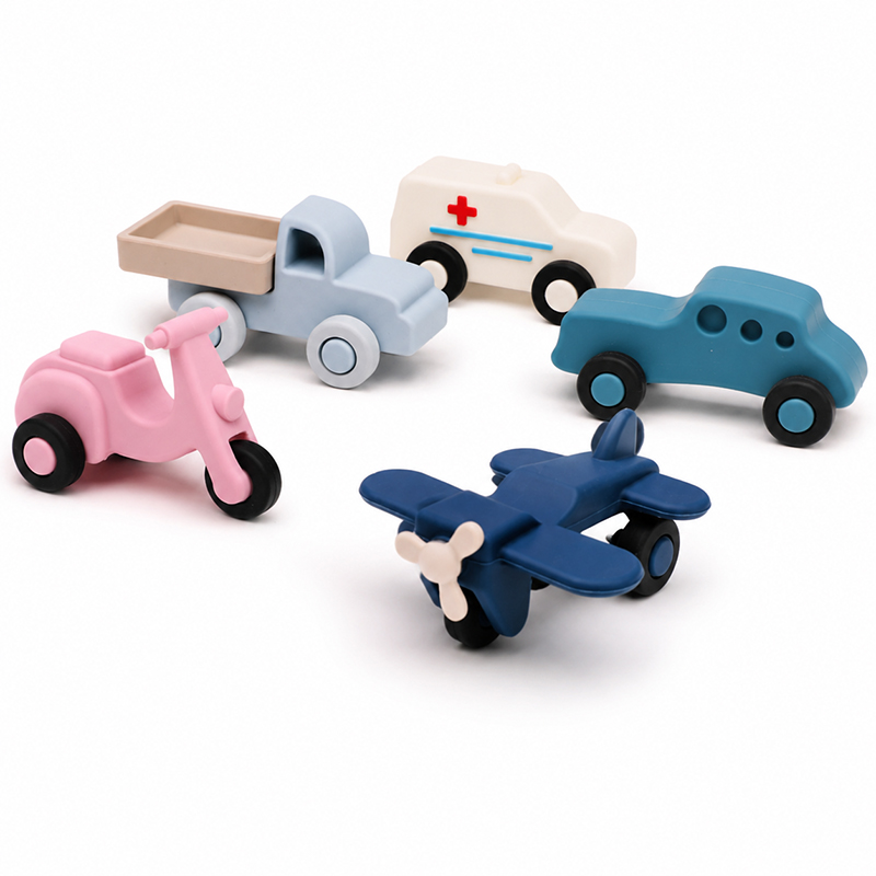 Baby Food For 6 Months - Voitures jouets en silicone de qualité