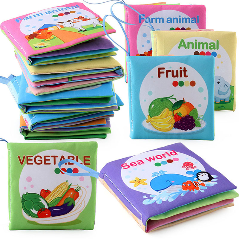 Baby Food For 6 Months - Livres en tissu pour bébés de