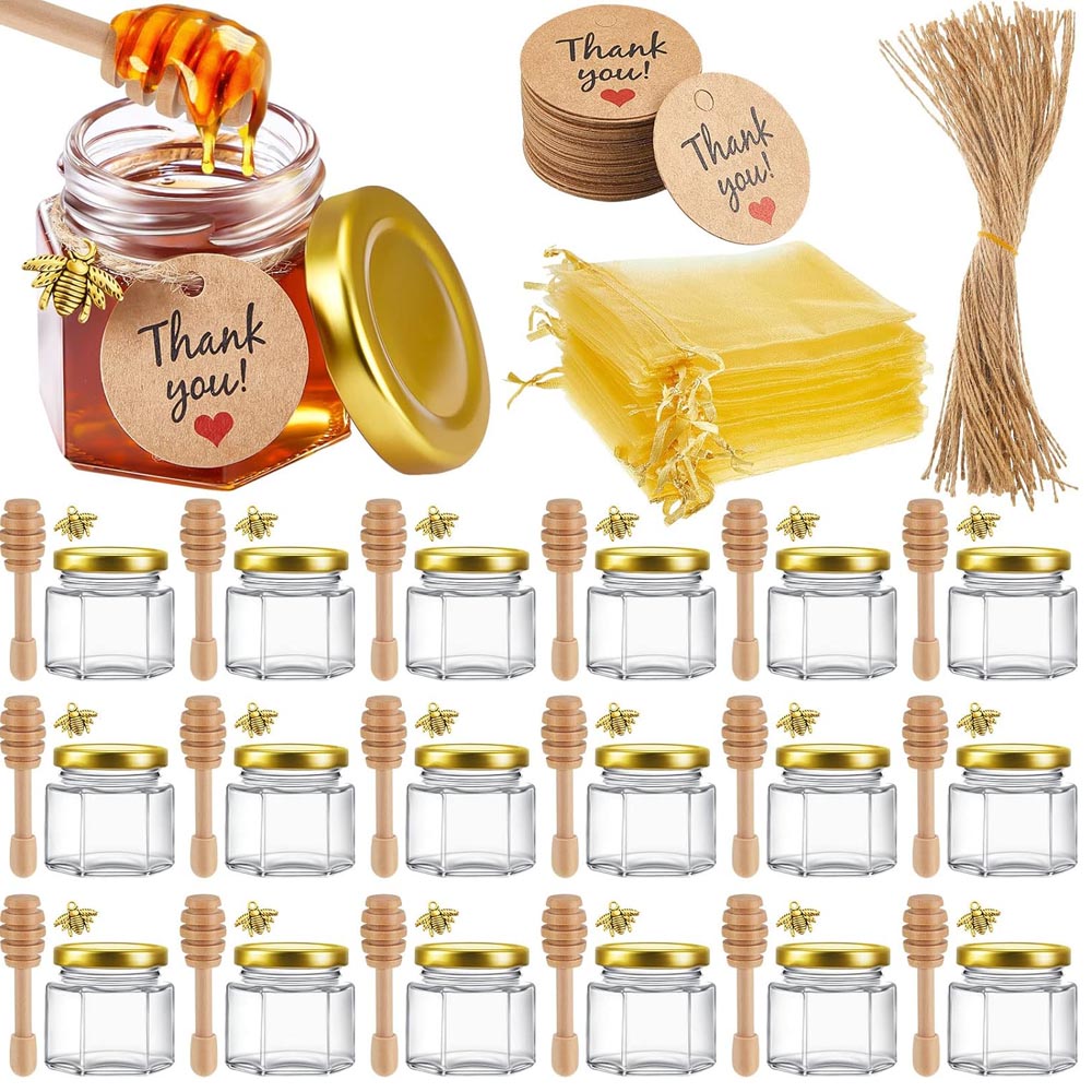 Baby Food Variety Pack - Mini pots de miel avec cuillère