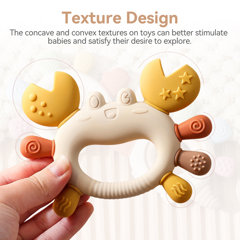 Baby Food Intake - Jouet pour bébé en silicone multicolore
