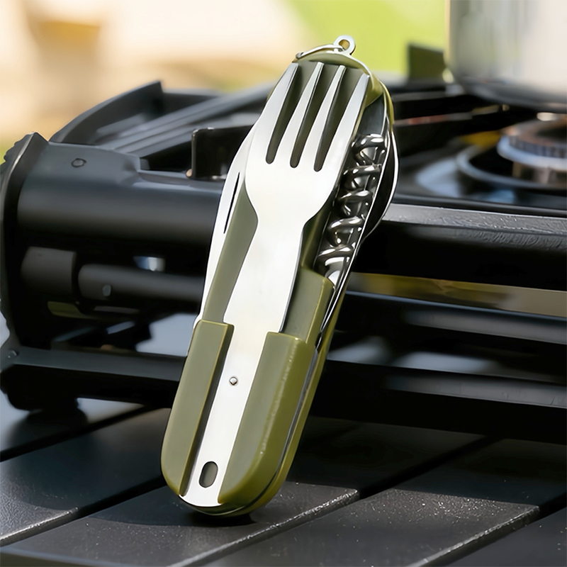 Weaning Spoon Set - Nouvel ensemble de couverts de camping