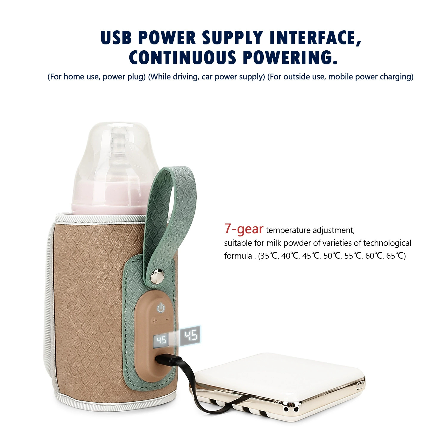 Sac chauffe-biberon USB portab - Baby Food Warmer avis et prix