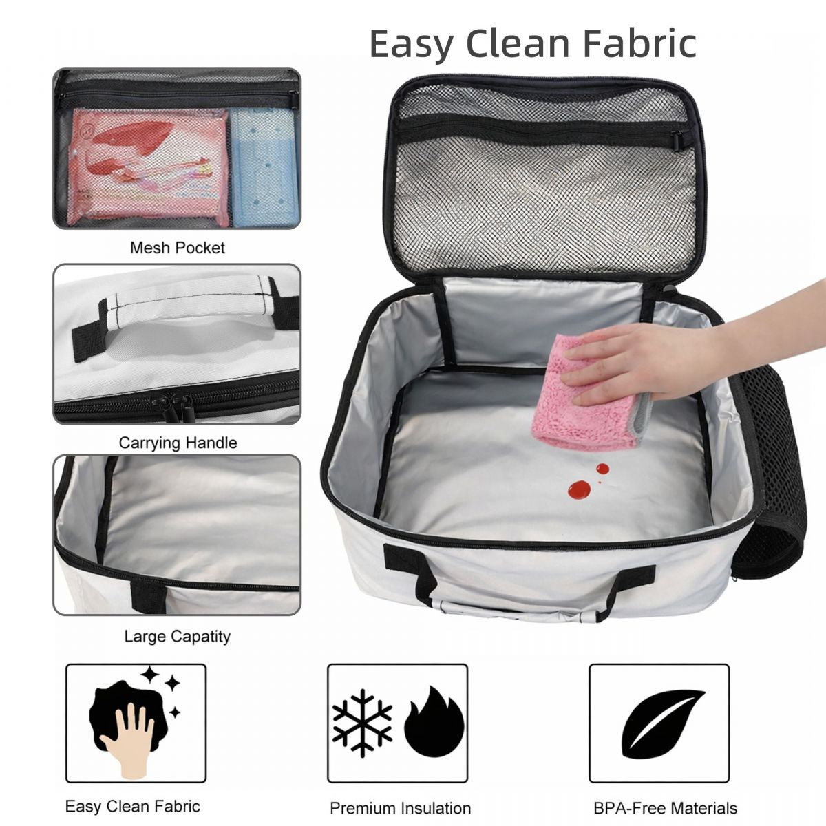 Sac à déjeuner isotherme Baby  - Baby Food Lasagna avis et prix