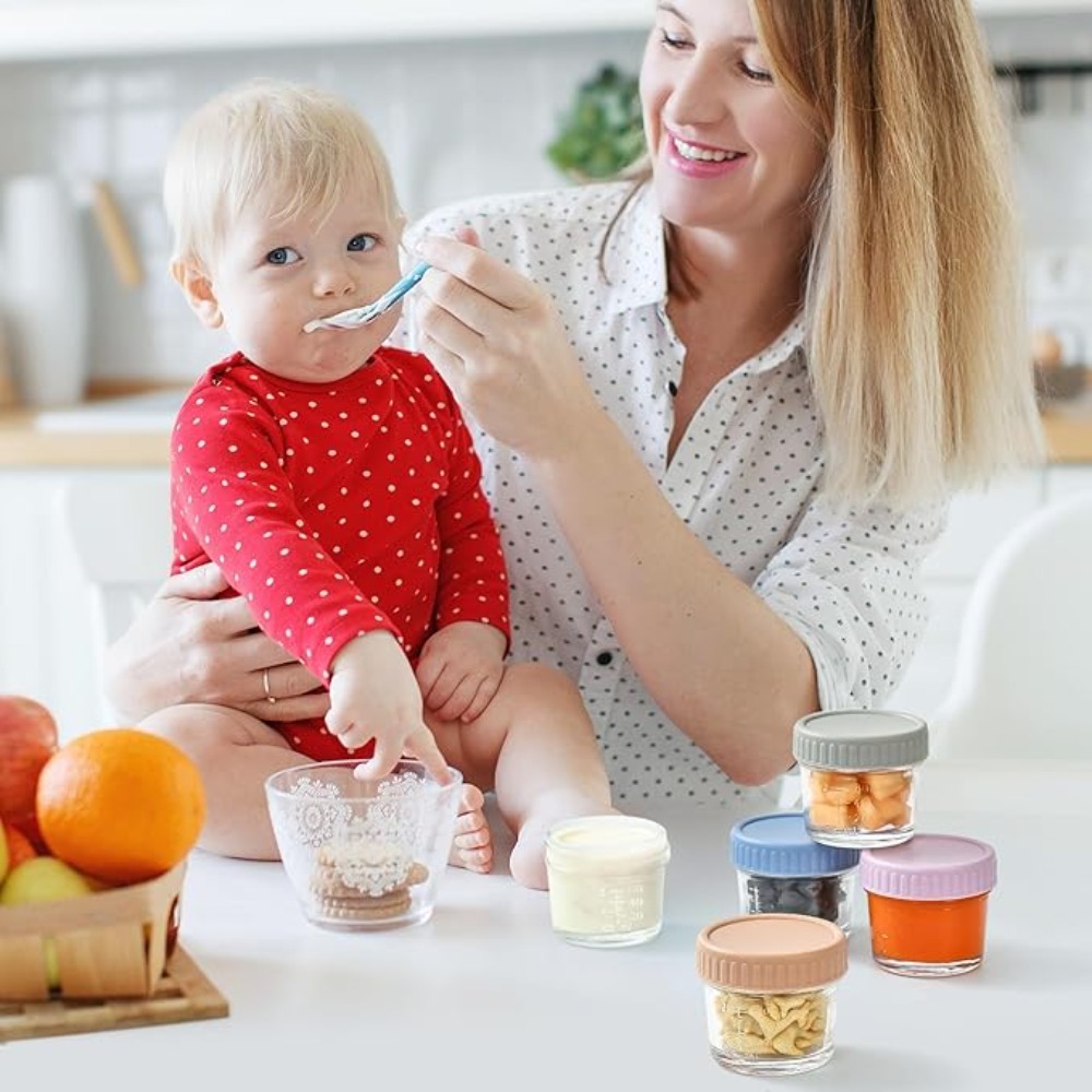 Pot Mason en verre pour alimen - Baby Food Jars With Lids avis et prix