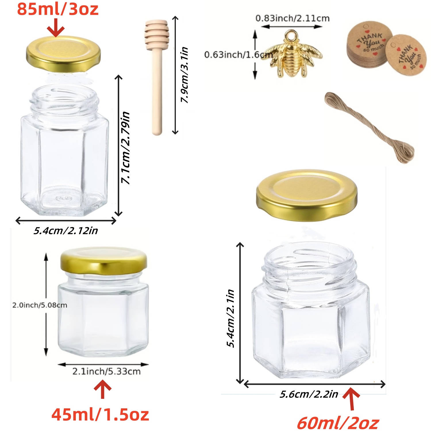 12/20/30/50/60 pièces - Mini p - Baby Food Jars With Lids avis et prix