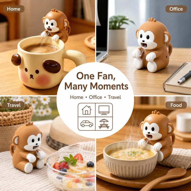 Ventilateur portable en forme  - Baby Food Stew avis et prix