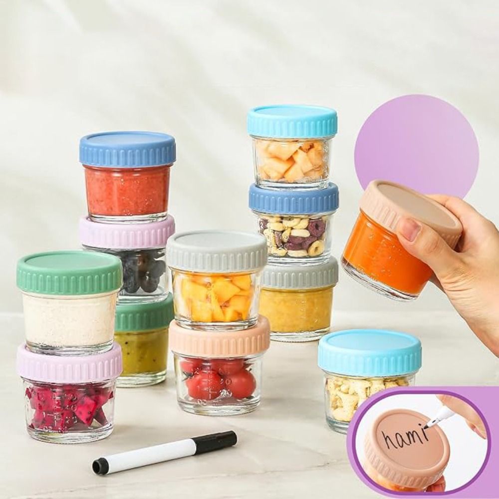 Pot Mason en verre pour alimen - Baby Food Jars With Lids avis et prix