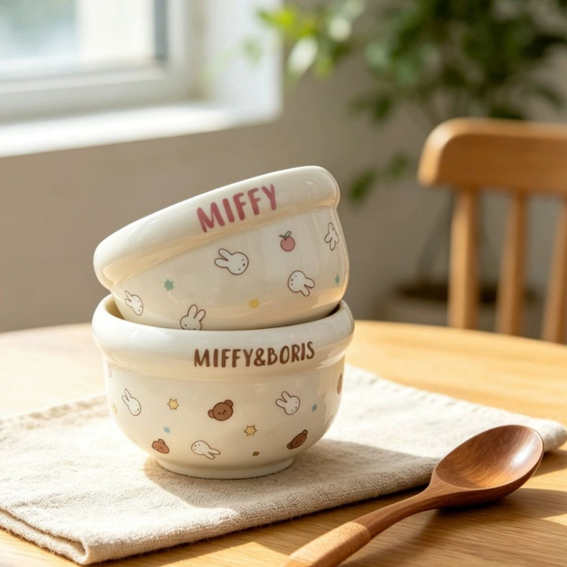 Bol en céramique Kawaii Miffy, - Baby Food In Japan avis et prix
