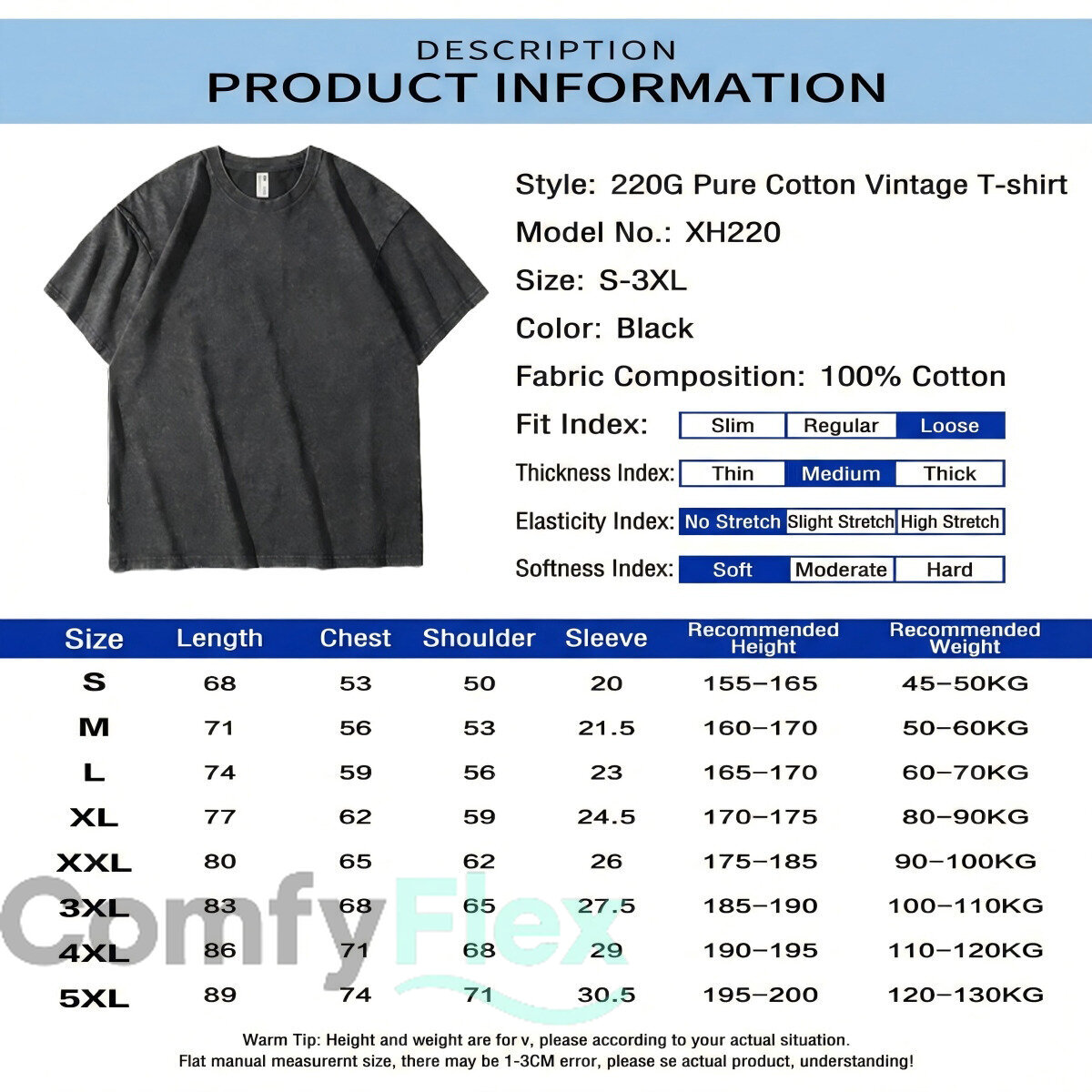 T-shirt décontracté à col rond - Baby Food Lasagna avis et prix