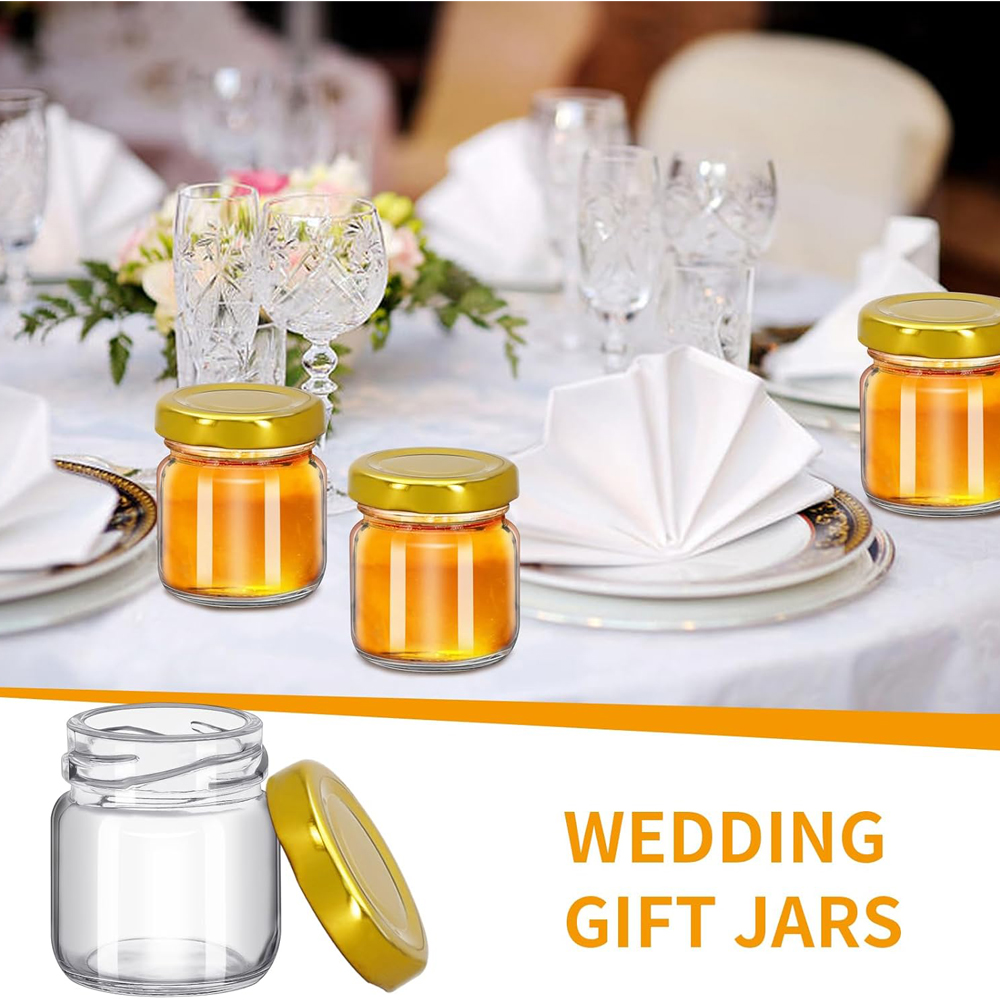 Mini pots à miel ronds transpa - Baby Food Jars With Lids avis et prix