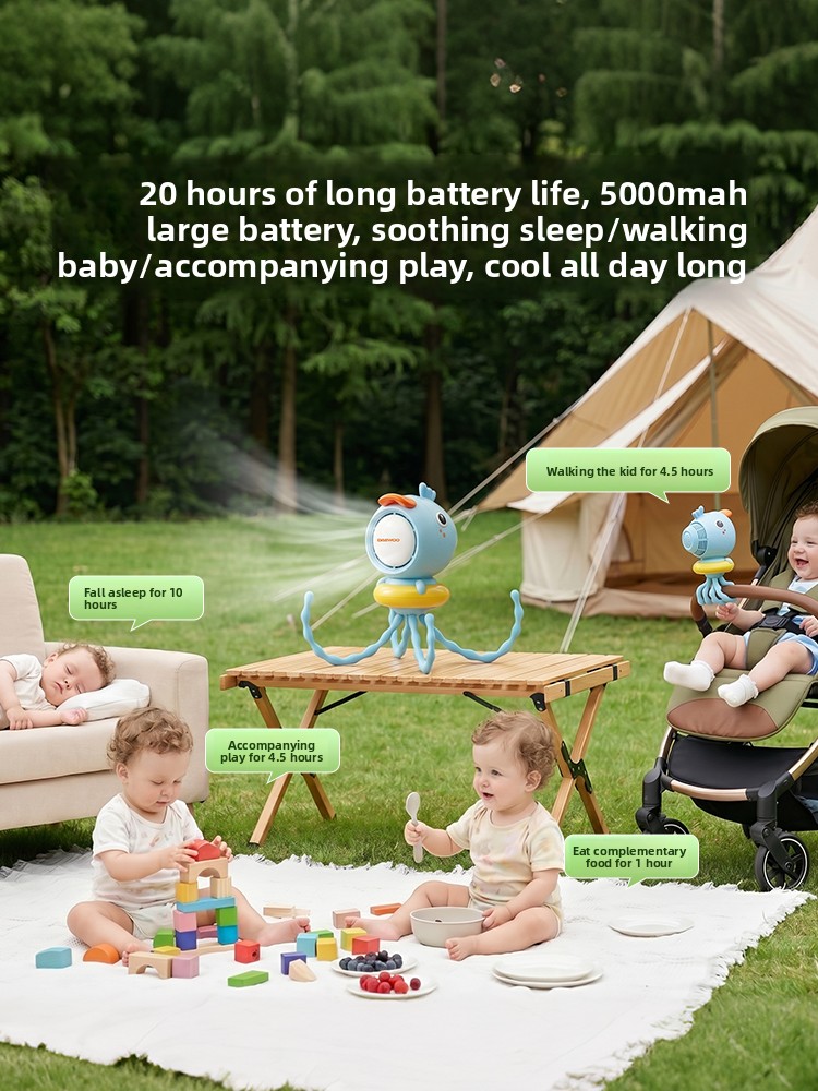 Ventilateur de poussette sans  - Baby Food Grade avis et prix