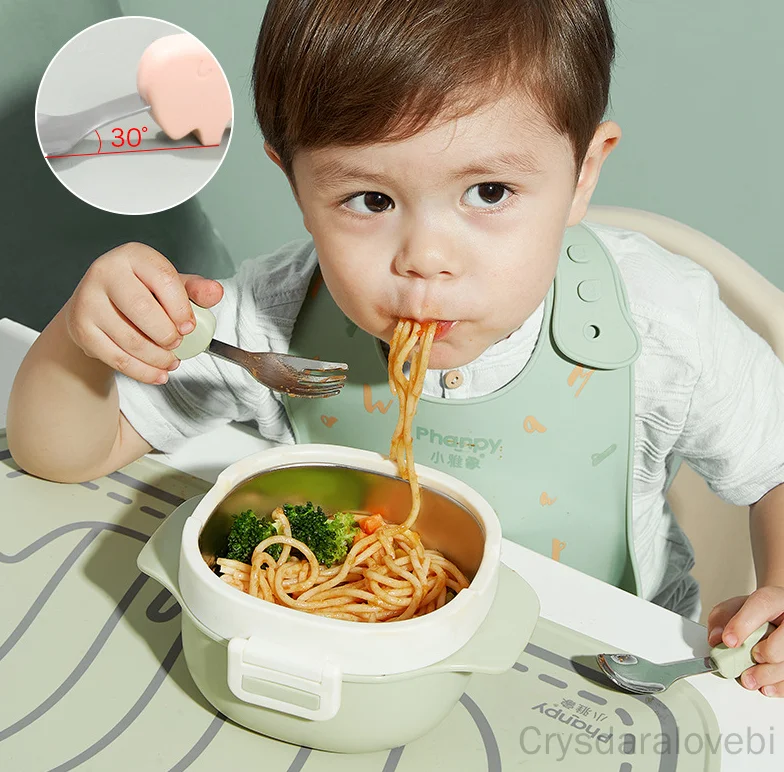Ensemble fourchette et cuillèr - Baby Food In Japan avis et prix