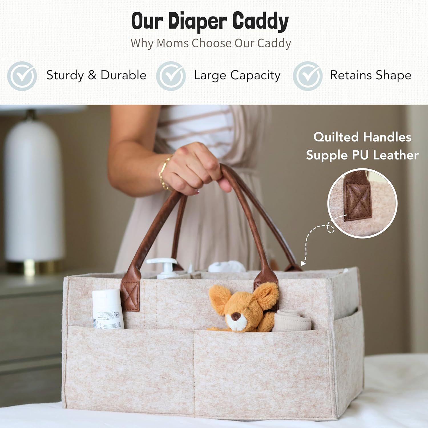Panier de rangement en feutre  - Baby Food Organizer avis et prix