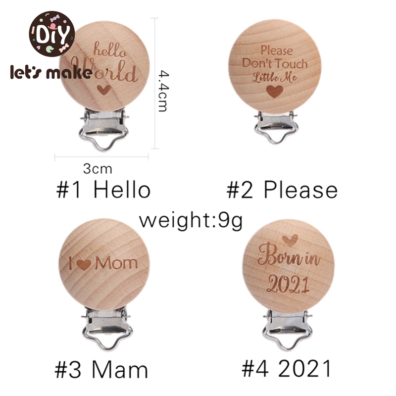 Let's Make-Attache-Tétine en B - Baby Food For 6 Months avis et prix
