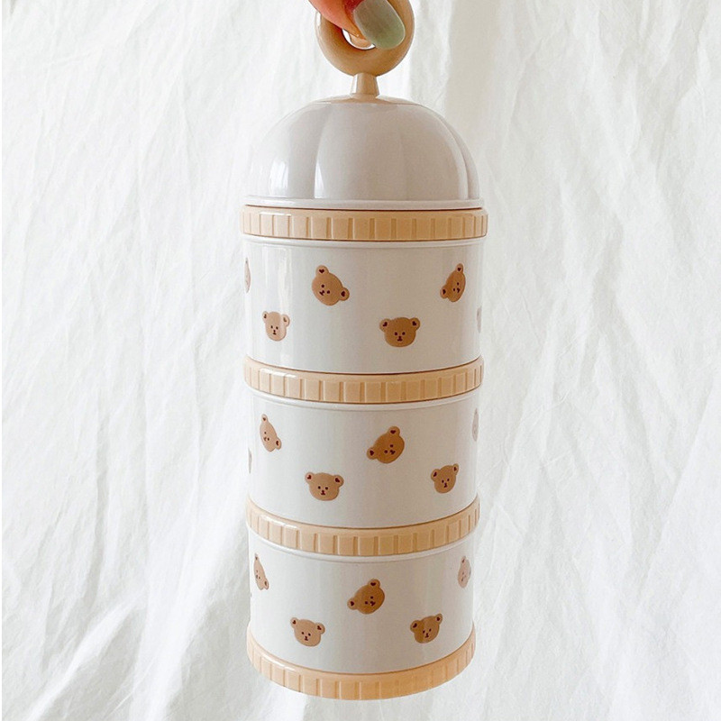 Boîte de lait en poudre ours m - Baby Food Organizer avis et prix