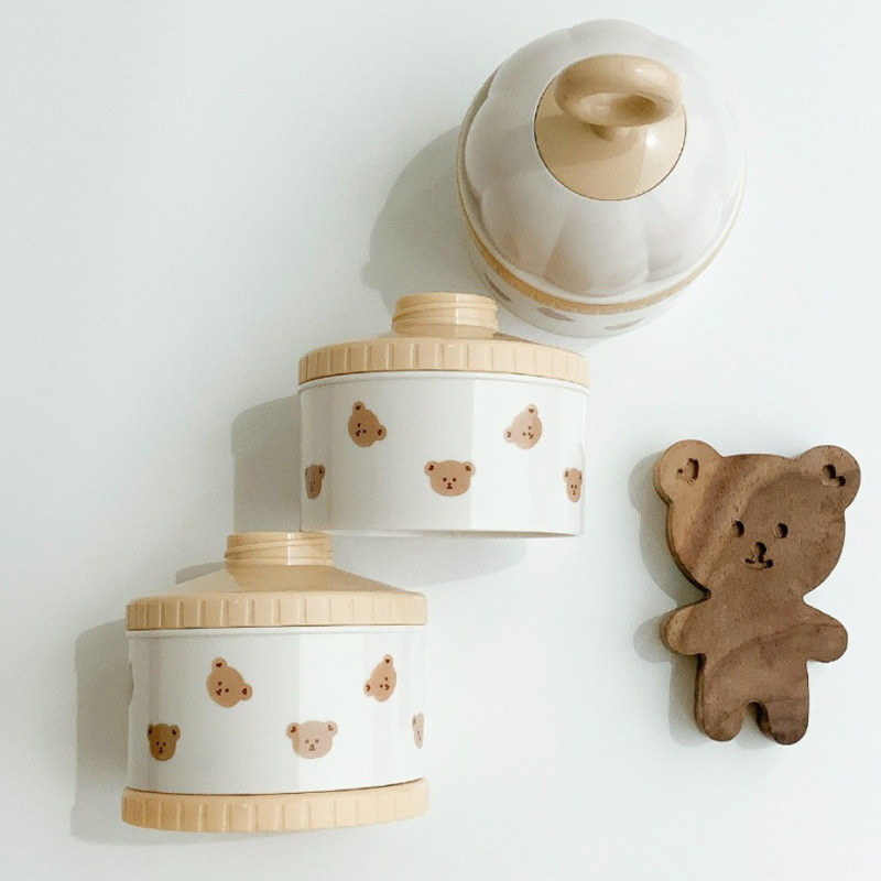 Boîte de lait en poudre ours m - Baby Food Organizer avis et prix