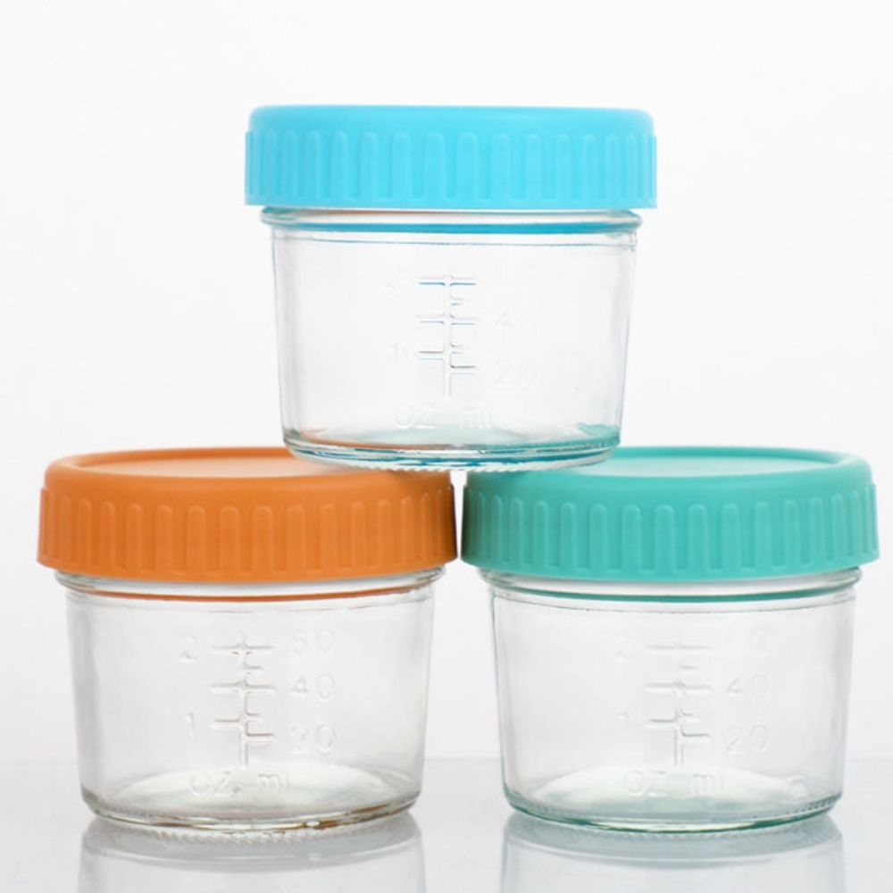 6 pièces de pots en verre mult - Baby Food Jars With Lids avis et prix