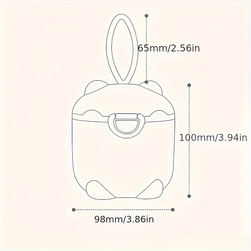 Boîte de lait en poudre Portab - Baby Food Organizer avis et prix
