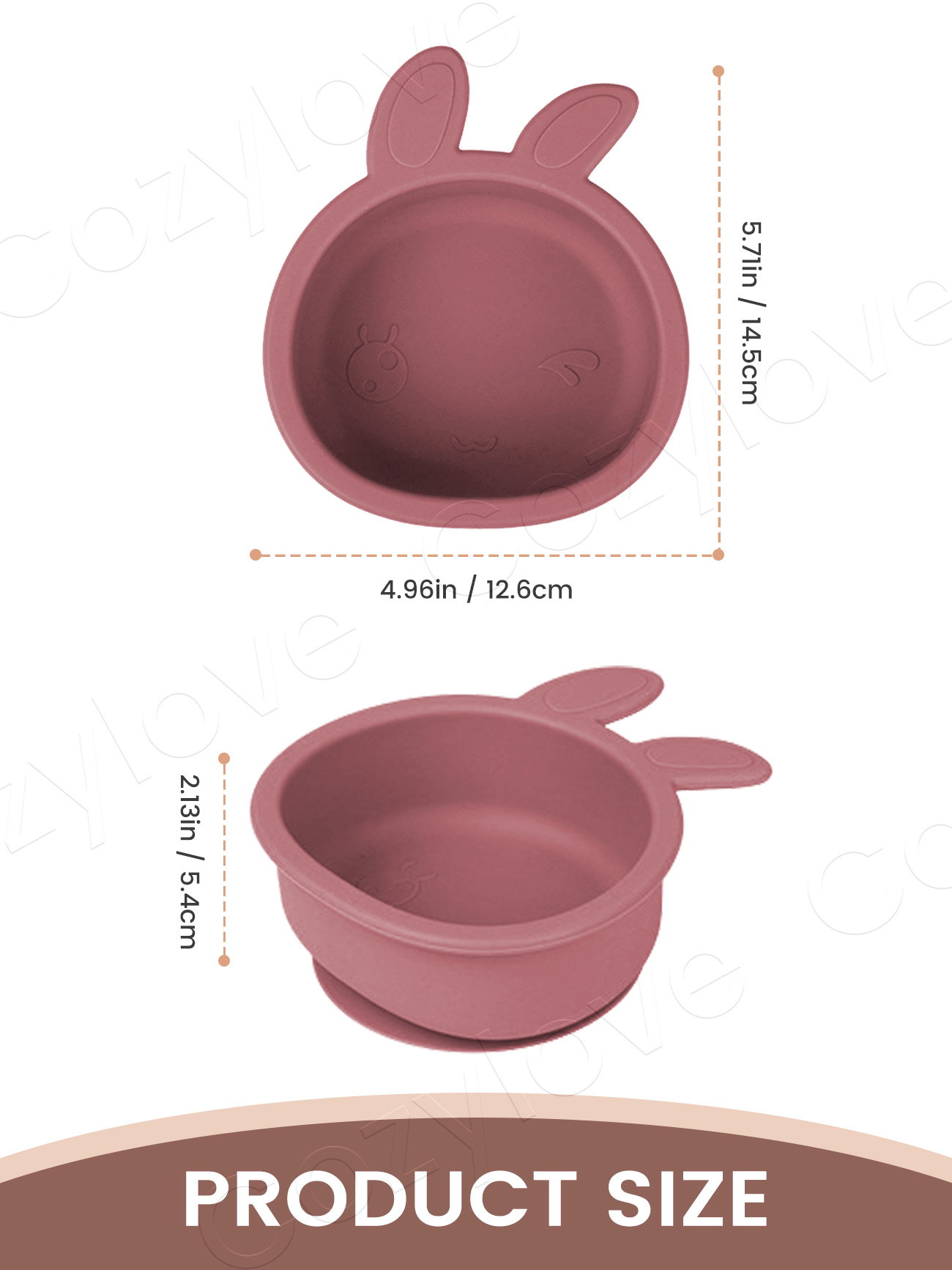 Bol à ventouse en silicone pou - Baby Food For 6 Months avis et prix