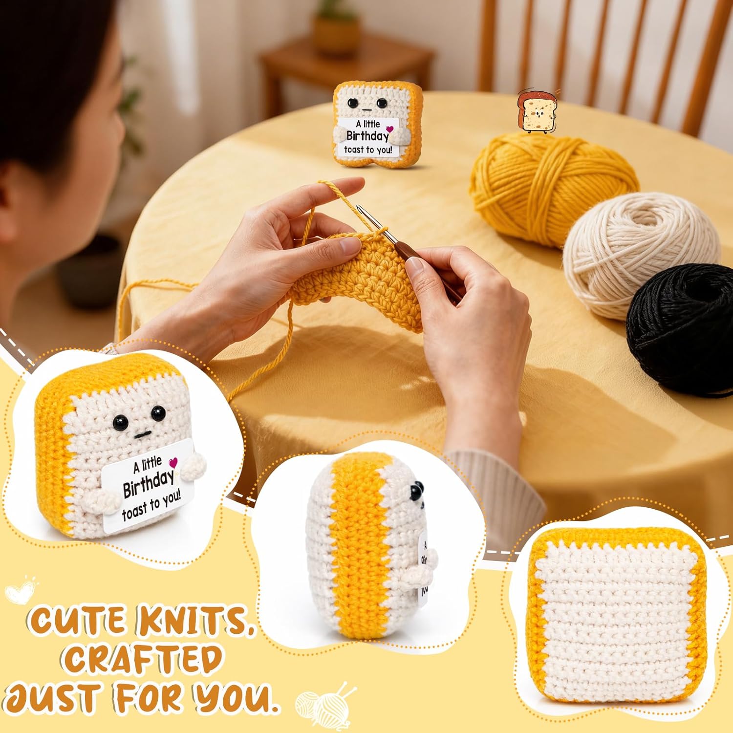 1 pièce de poupée en crochet f - Baby Xmas Food avis et prix