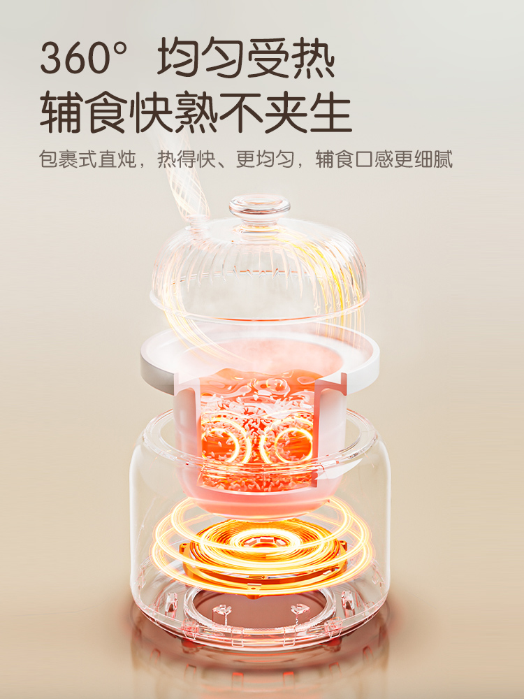 Jiuyang micro-pression BB pot  - Baby Food Stew avis et prix