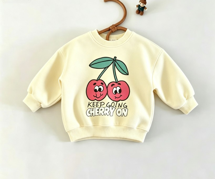 Sweat-shirt à col rond pour en - Baby Food Intake avis et prix